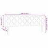 vidaXL Hovedg&aelig;rde Gr&aring;brun 160 cm Stof