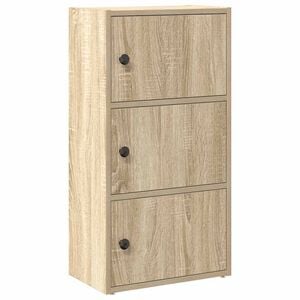 vidaXL bogreol 40x24x77 cm konstrueret tr&aelig; sonoma-eg