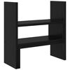 vidaXL Monitor Skrivebordsstand Sort eg 40 x 17 x 41 cm