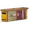 vidaXL opbevaringsbænk/skænk 120x30x40 cm massivt genbrugstræ