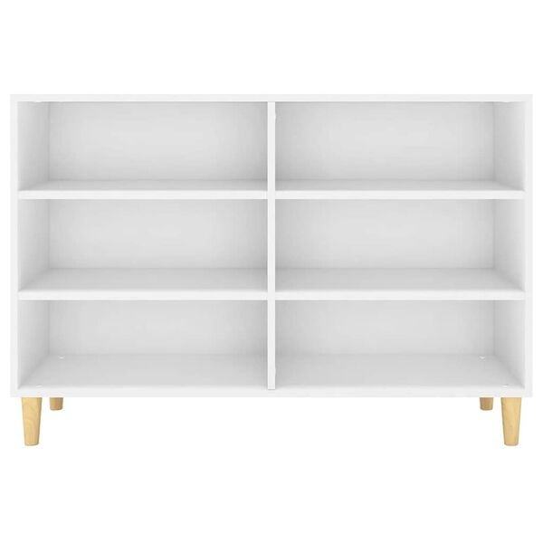 vidaXL skænk 103,5x35x70 cm konstrueret træ hvid