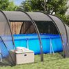 vidaXL Pooltelt Dome Transparent 538 x 440 x 204 cm