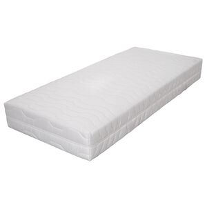 vidaXL madras 120 x 200 cm 7 zoner pocketfjedre 20 cm H2