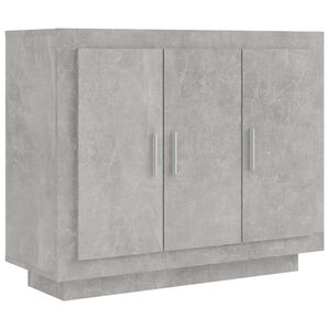 vidaXL sk&aelig;nk 92x35x75 cm konstrueret tr&aelig; betongr&aring;
