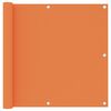 vidaXL altanafsk&aelig;rmning 90x600 cm oxfordstof orange