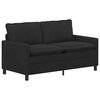 vidaXL Sofa Sort 156 x 81 x 87,5 cm Fl&oslash;jl