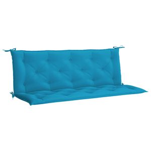 vidaXL hynde til haveb&aelig;nk 150x(50+50)x7 cm oxfordstof lysebl&aring;