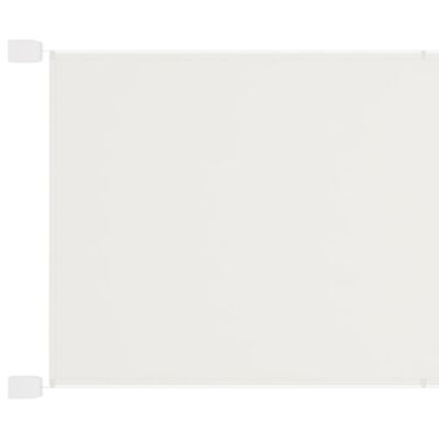 vidaXL lodret markise 140x270 cm oxfordstof hvid