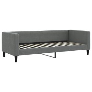 vidaXL daybed 80x200 cm stof mørkegrå
