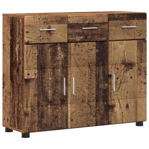 vidaXL Sideboard FLORIN 88,5 x 30,5 x 73 cm Gammelt tr&aelig;