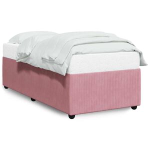 vidaXL sengeramme 100x200 cm fl&oslash;jl pink