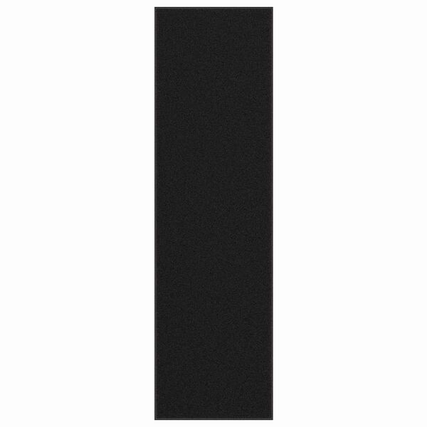 vidaXL Dørmåtte Sort 115x400 cm