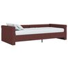 vidaXL daybed med madras og USB 90x200 cm stof lilla