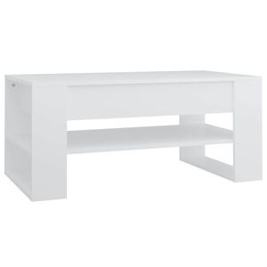 vidaXL sofabord 102x55x45 cm konstrueret tr&aelig; hvid