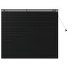 vidaXL Persienner Sort 135 x 130 cm 35 mm Massivt Paulownia Tr&aelig;
