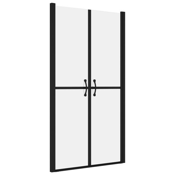 vidaXL brusedør (73-76)x190 cm sikkerhedsglas matteret