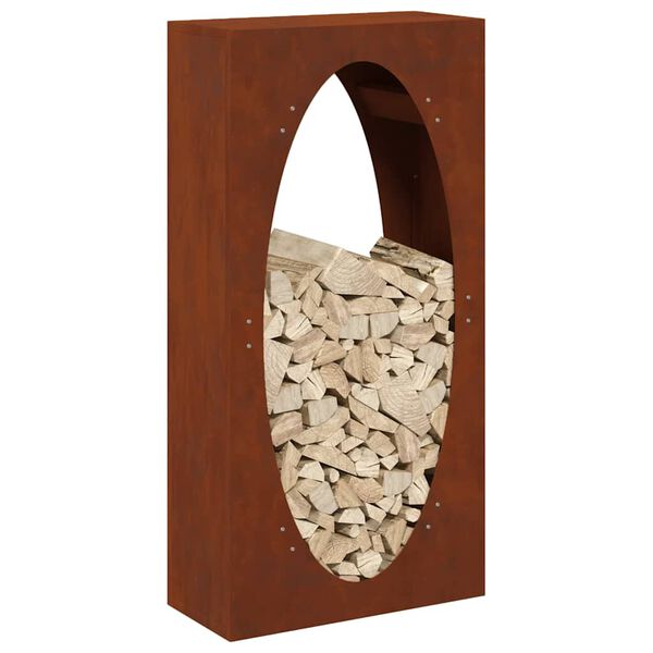 vidaXL br&aelig;ndestativ 50x23x100 cm forvitringsst&aring;l