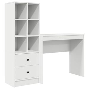 vidaXL Bord Hvid 135,5 x 40 x 127 cm 2 stk.
