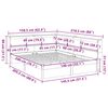 vidaXL seng med reol uden madras 140x200 cm massivt fyrretr&aelig; hvid