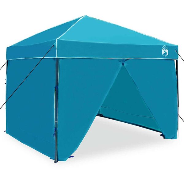 vidaXL Pop-up canopy telt Blå 250 x 250 cm Stof
