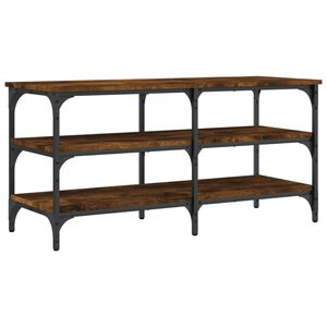 vidaXL skob&aelig;nk 100x38,5x49 cm konstrueret tr&aelig; r&oslash;get egetr&aelig;sfarve