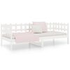 vidaXL daybed uden madras 80x200 cm massivt fyrretr&aelig; hvid