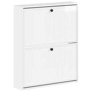 vidaXL V&aelig;gmonteret Skoskab EDE 71 x 17 x 86 cm Konstrueret tr&aelig;