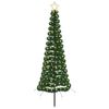 vidaXL LED-glimmerjuletr&aelig; med jordspyd EKENAS 180 cm 220 LED'er