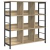 vidaXL Bogreol 9 niveauer 102 x 32 x 104,5 cm Konstrueret tr&aelig;