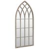 vidaXL spejl 100x45 cm jern sandfarvet