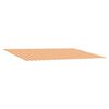 vidaXL Reservedug til markise Flerfarvet 250 x 200 cm Polyester