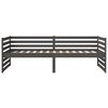 vidaXL daybed 80x200 cm massivt fyrretr&aelig; gr&aring;