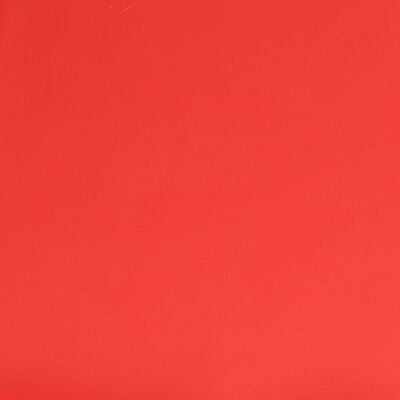 vidaXL fodskammel 78x56x32 cm kunstlæder rød
