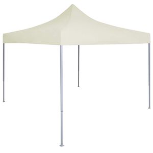 vidaXL Party Tent 200 x 200 x 315 cm Cremefarvet Oxford stof