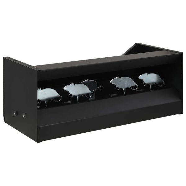 vidaXL magnetisk skydekasse 4 + 1 skydeskiver med musemotiv