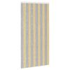 vidaXL Insektgardin i chenille Gr&aring; og beige 100 x 200 cm 100% PP
