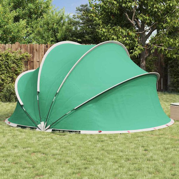 vidaXL Pool Dome Gr&oslash;n 405 x 405 x 192 cm