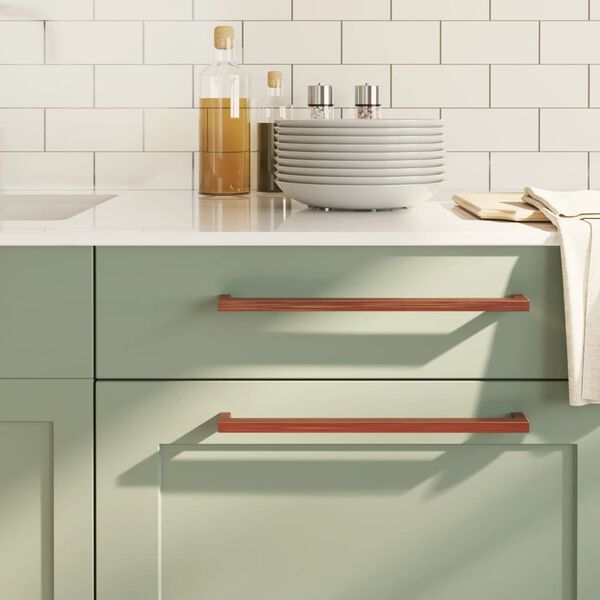 vidaXL skabsh&aring;ndtag 20 stk. 320 mm rustfrit st&aring;l bronzefarvet