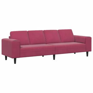 vidaXL Stue Sofa Vinr&oslash;d 250 x 77 x 76 cm