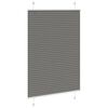 vidaXL Pliss&eacute;gardin Antracit 85x100 cm Stofbredde 84,4 cm Polyester