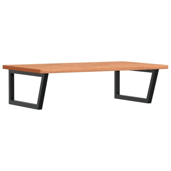 vidaXL badev&aelig;relseshylde st&aring;l og massivt b&oslash;getr&aelig;