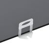 vidaXL nivelleringsklips til fliser 2500 stk. 3 mm