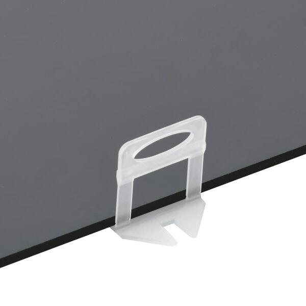 vidaXL nivelleringsklips til fliser 2500 stk. 3 mm