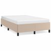 vidaXL sengeramme uden madras 120x190 cm cappuccino farvet