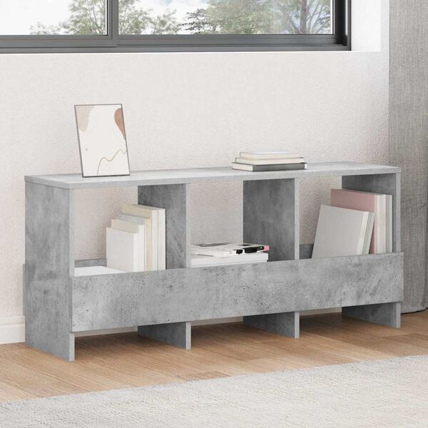 vidaXL Magasin Rack Beton Gr&aring; 102 x 30 x 45 cm