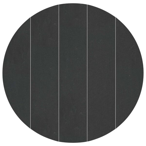 vidaXL Pool Bundark Sort &Oslash; 610 cm Non-woven stof