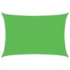 vidaXL solsejl 3x4,5 m 160 g/m&sup2; HDPE lysegr&oslash;n