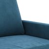 vidaXL 3-personers sofa 180 cm velour bl&aring;