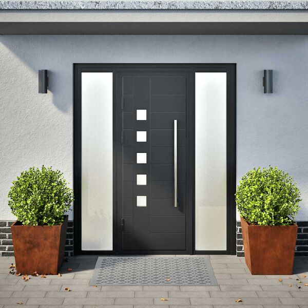 vidaXL Havekrukker 2 stk 50x50x50 cm Forvitringsst&aring;l