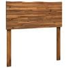 vidaXL Sengegavl med naturkant ROSTOCK Naturfarvet 90 cm